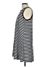 Just Be... Stripes Black Casual Dress Size L - photo 5
