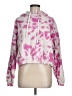 SAVVI 100% Cotton Tie-dye Pink Pullover Hoodie Size M - photo 1