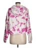 SAVVI 100% Cotton Tie-dye Pink Pullover Hoodie Size M - photo 2
