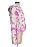 SAVVI 100% Cotton Tie-dye Pink Pullover Hoodie Size M - photo 4