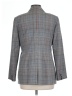 Lewit Plaid Gray Blazer Size 12 - photo 2