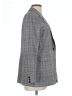 Lewit Plaid Gray Blazer Size 12 - photo 4