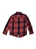 Free Planet 100% Cotton Plaid Red Long Sleeve Button-Down Shirt Size 5 - photo 2