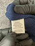 Eyeshadow 100% Rayon Blue 3/4 Sleeve Blouse Size XL - photo 8