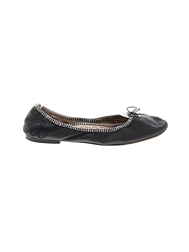 Pre-owned Sam Edelman Flats In Black