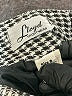 Lloyd Houndstooth Gray Casual Skirt Size 8 - photo 4