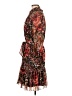 Kobi Halperin 100% Polyester Paisley Brown Cocktail Dress Size M - photo 5