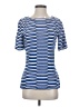 St. John Blue Short Sleeve Top Size P (petite) - photo 1