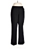 Measure & Made Solid Black Dress Pants Size 10 - photo 1