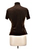 Central Park West Brown Short Sleeve Top Size L - photo 2