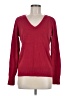 Covington Solid Burgundy Long Sleeve Top Size M - photo 1