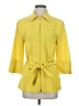 St. John Yellow Raincoat Size P (petite) - photo 1