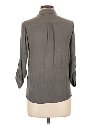 Alice + Olivia 3/4 Sleeve Button-Down Shirt (view 2)