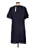 Assorted Brands 100% Polyester Solid Blue Casual Dress Size L - photo 2