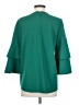 Tibi Green 3/4 Sleeve Blouse Size 0 - photo 2