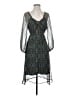 Ella Moss Paisley Teal Cocktail Dress Size S - photo 1