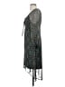 Ella Moss Paisley Teal Cocktail Dress Size S - photo 5