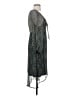 Ella Moss Paisley Teal Cocktail Dress Size S - photo 4