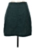 Shein 100% Polyester Solid Teal Casual Skirt Size 2 - photo 2