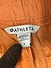 Athleta 100% Linen Solid Orange Shorts Size 4 - photo 3
