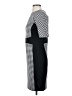 MICHAEL Michael Kors Houndstooth Gray Casual Dress Size 2 - photo 5