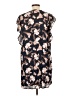 Splendid 100% Rayon Print Black Casual Dress Size L - photo 2