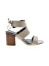 Rebecca Minkoff Gray Ivory Heels Size 6 - photo 1