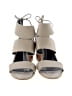 Rebecca Minkoff Gray Ivory Heels Size 6 - photo 2