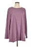 LOGO Lounge Purple Long Sleeve Blouse Size L - photo 1