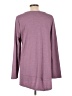 LOGO Lounge Purple Long Sleeve Blouse Size L - photo 2