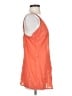 Free People 100% Cotton Orange Sleeveless Top Size XS - photo 4