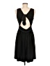 BCBGMAXAZRIA Solid Black Cocktail Dress Size M - photo 2
