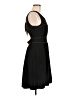 BCBGMAXAZRIA Solid Black Cocktail Dress Size M - photo 4