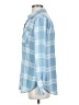 Rails 100% Lyocell Plaid Blue Long Sleeve Button-Down Shirt Size XS - photo 5