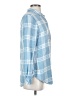 Rails 100% Lyocell Plaid Blue Long Sleeve Button-Down Shirt Size XS - photo 4