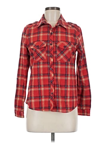 Love Tree Long Sleeve Button-Down Shirt (view 1)