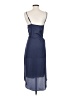 Crippen Solid Blue Casual Dress Size S - photo 2