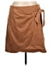 Ann Taylor LOFT Solid Brown Tan Casual Skirt Size 10 - photo 1