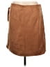 Ann Taylor LOFT Solid Brown Tan Casual Skirt Size 10 - photo 2