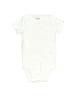 Precious Firsts Solid Ivory Short Sleeve Onesie 3-6 MO / 6 MO - photo 1