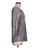 Dantelle Gray 3/4 Sleeve Top Size M - photo 4