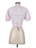 A.L.C. 100% Cotton Pink Short Sleeve Blouse Size S - photo 2