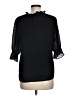 CeCe 100% Polyester Black 3/4 Sleeve Blouse Size M - photo 2
