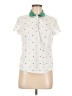 Unbranded White Short Sleeve Polo Size M (estimated) - photo 1