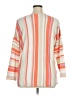Alashan Stripes Orange Pink Pullover Sweater Size XL - photo 2