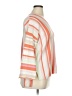 Alashan Stripes Orange Pink Pullover Sweater Size XL - photo 4