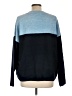 Vince Camuto Color Block Blue Pullover Sweater Size L - photo 2