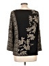Chico's Black Long Sleeve Blouse Size Lg (2) - photo 2