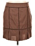 Max Studio Solid Brown Wool Skirt Size 12 - photo 1