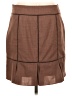 Max Studio Solid Brown Wool Skirt Size 12 - photo 2